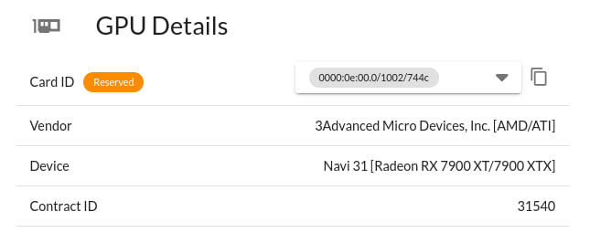 GPU details